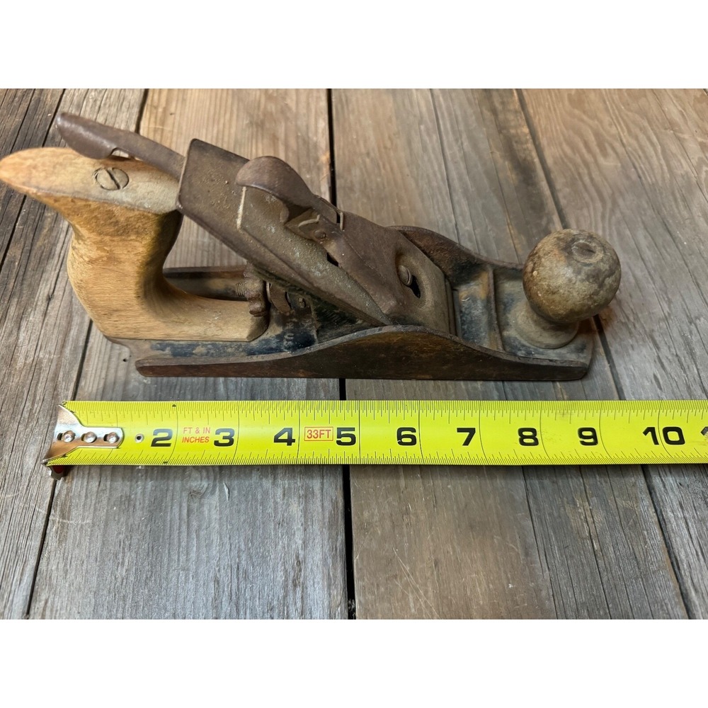 Hand Plane Stamped OU‎ Circle U Made In USA Vintage 9 Inch
